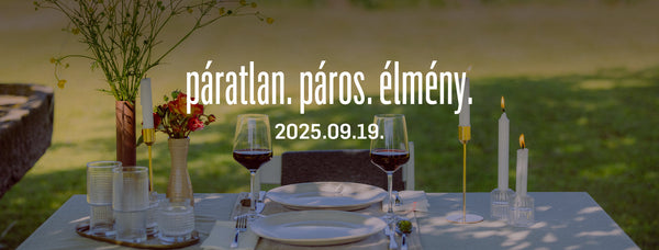 Naplementés degusztációs borvacsora a szőlőben
