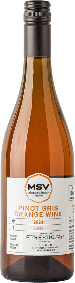 ETYEKI KÚRIA MSV GREY ORANGE WINE 2024