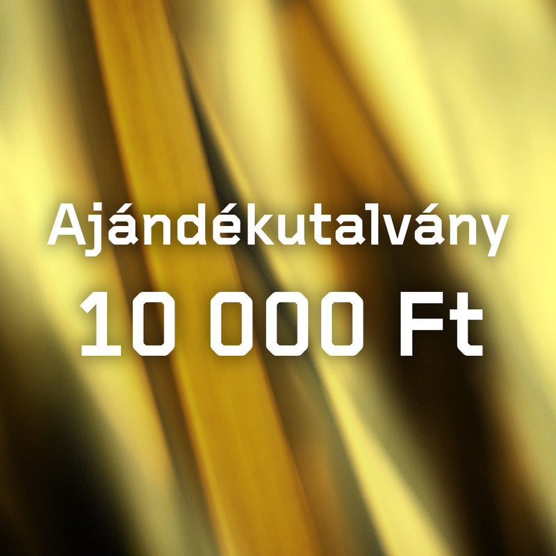 AJÁNDÉKUTALVÁNY 10 000 FT