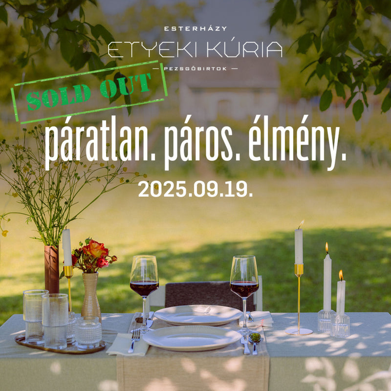 PÁRATLAN.PÁROS.ÉLMÉNY. - vacsora 2 fő